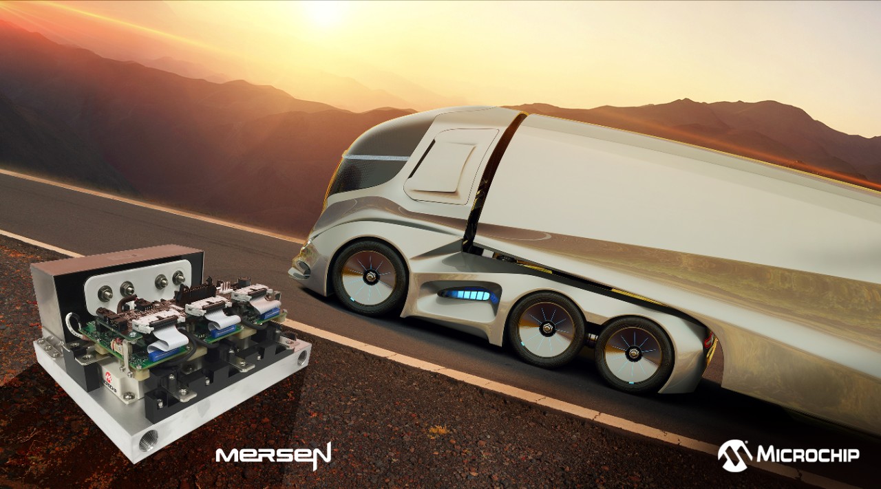 Microchip to Provide Silicon Carbide MOSFETs and Digital Gate Drivers for Mersen’s SiC Power Stack